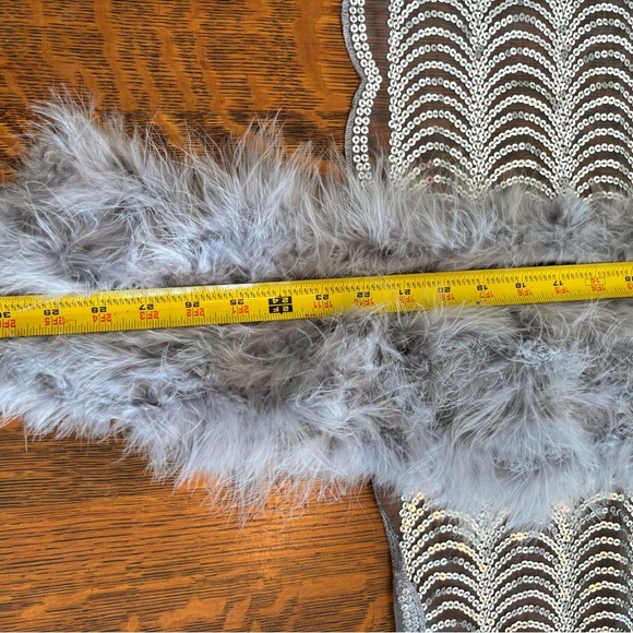 Gray Feather Tube Top - Picture 8 of 9